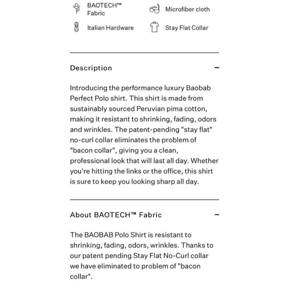 BOABAB THE PERFECT POLO  SHIRT PERUVIAN PIMA  COTTON - Picture 13 of 14